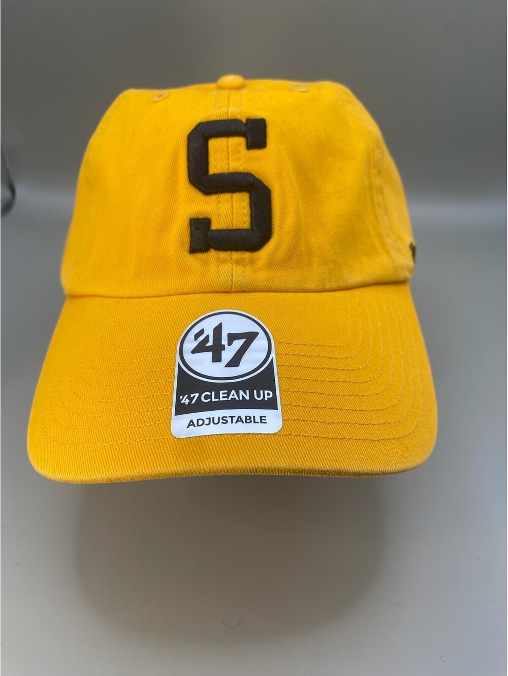 NEW NFL Pittsburgh Steelers - ’47 Brand Clean Up Adjustable Hat – Yellow
